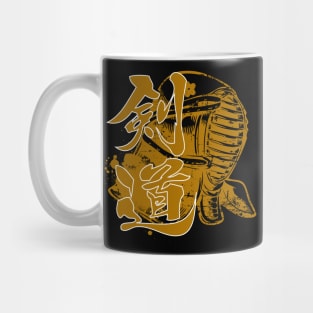 Kendo Gold Mug